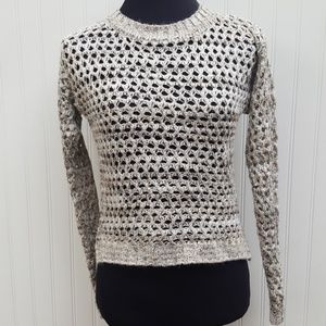 Eyelash Couture Oatmeal colored sweater sz small